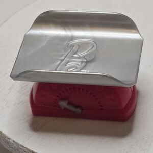 "B" Silver and Pink Plastic Toy~ Barbie Baby Scale Toy [ Read Details ]